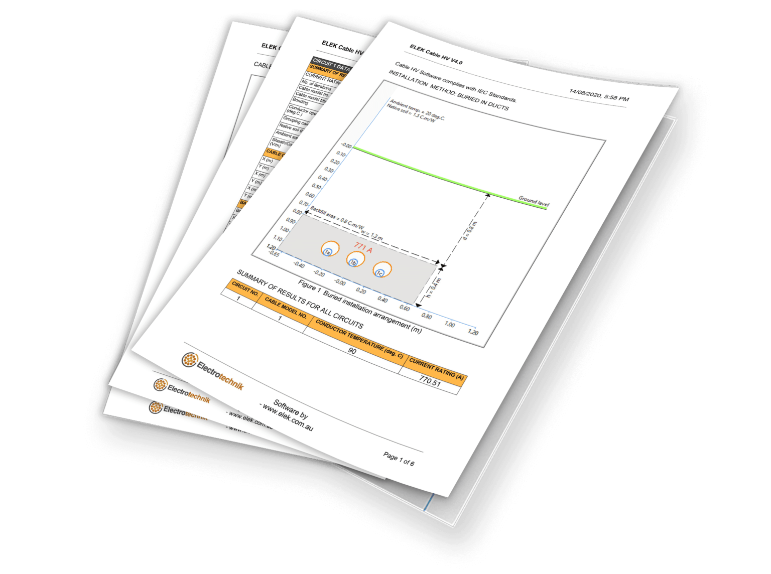 screenshot of Cable High Voltage